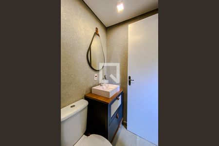 Banheiro de kitnet/studio para alugar com 1 quarto, 25m² em Vila Prudente, São Paulo