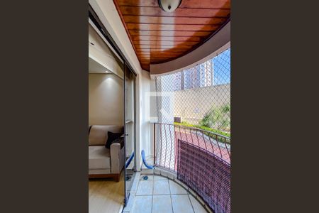 Varanda da Sala de apartamento à venda com 3 quartos, 107m² em Brás, São Paulo