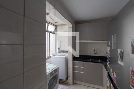 Cozinha e Área de Serviço de apartamento à venda com 2 quartos, 58m² em Centro, São Leopoldo