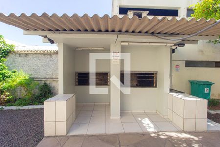 Área comum - Churrasqueira de apartamento à venda com 2 quartos, 58m² em Centro, São Leopoldo