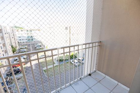 Varanda da Sala de apartamento para alugar com 2 quartos, 46m² em Campo Grande, Rio de Janeiro