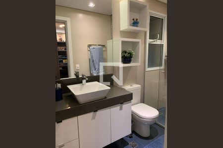 Banheiro da Suíte 2 de apartamento à venda com 3 quartos, 155m² em Centro, São Bernardo do Campo