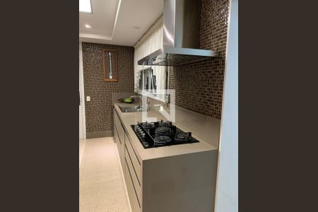 Cozinha de apartamento à venda com 3 quartos, 155m² em Centro, São Bernardo do Campo