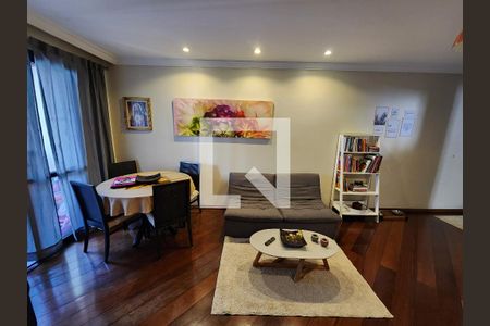 Sala de apartamento para alugar com 2 quartos, 65m² em Indianópolis, São Paulo