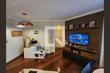 Sala de apartamento para alugar com 2 quartos, 65m² em Indianópolis, São Paulo