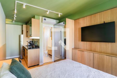 Sala/Quarto de kitnet/studio à venda com 1 quarto, 25m² em Campo Belo, São Paulo