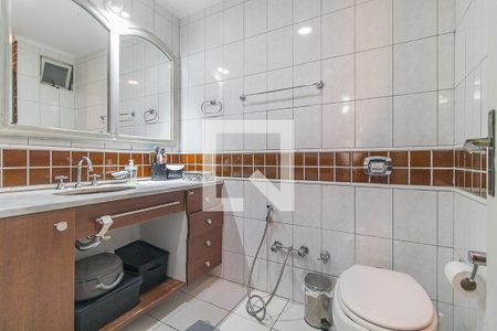 Banheiro da Suíte de apartamento para alugar com 3 quartos, 102m² em Santa Tereza, Porto Alegre
