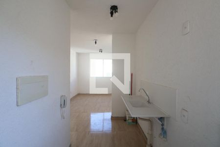 Cozinha e Área de Serviço de apartamento para alugar com 2 quartos, 52m² em Mato Grande, Canoas