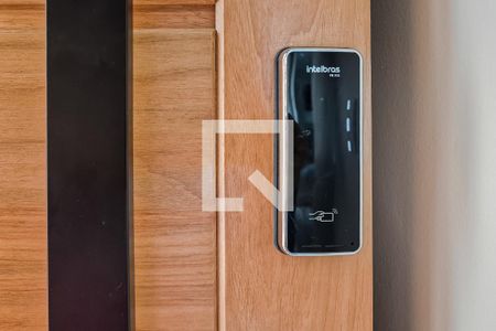 Sala - fechadura eletronia de apartamento à venda com 2 quartos, 45m² em Assunção, São Bernardo do Campo