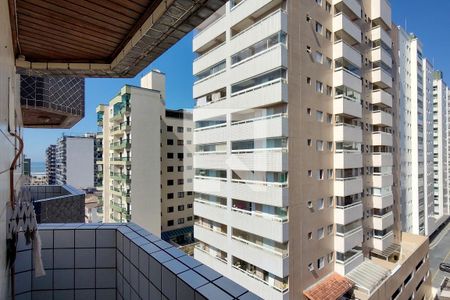 Varanda do Quarto de apartamento para alugar com 1 quarto, 40m² em Cidade Ocian, Praia Grande