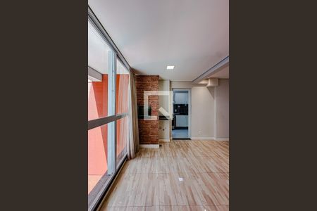 Varanda da Sala de apartamento à venda com 1 quarto, 70m² em Vila Regente Feijó, São Paulo