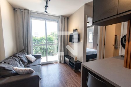 Sala de apartamento para alugar com 1 quarto, 32m² em Vila Mariana, São Paulo