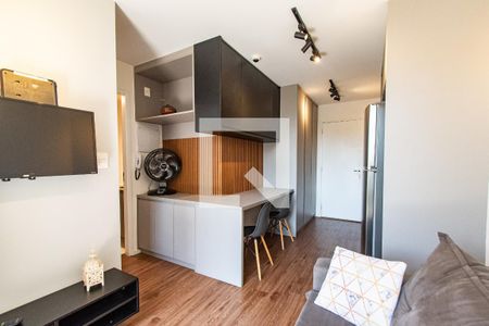 Sala de apartamento para alugar com 1 quarto, 32m² em Vila Mariana, São Paulo