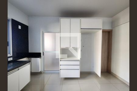 Cozinha de apartamento à venda com 1 quarto, 90m² em Vila da Serra, Nova Lima