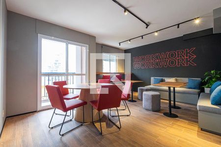 Área comum - Coworking de apartamento para alugar com 1 quarto, 35m² em Pinheiros, São Paulo