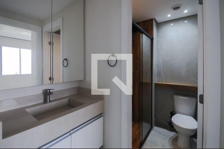 Banheiro Social de apartamento para alugar com 2 quartos, 35m² em Jardim Sao Saverio, São Bernardo do Campo