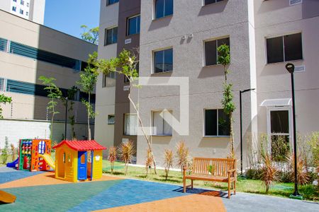Área comum - Playground de apartamento para alugar com 2 quartos, 35m² em Jardim Sao Saverio, São Bernardo do Campo