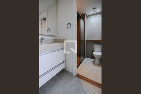 Banheiro Social de apartamento para alugar com 2 quartos, 35m² em Jardim Sao Saverio, São Bernardo do Campo
