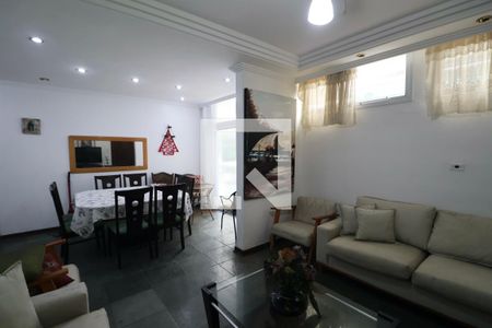 Sala de apartamento para alugar com 3 quartos, 100m² em Barra Funda, Guarujá
