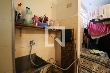 Área de Serviço de apartamento para alugar com 3 quartos, 100m² em Barra Funda, Guarujá