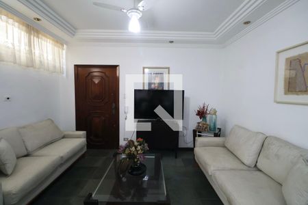 Sala de apartamento para alugar com 3 quartos, 100m² em Barra Funda, Guarujá