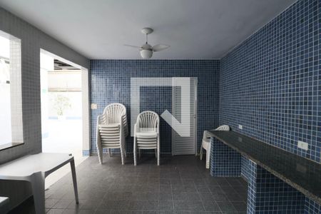 Área comum - Churrasqueira de apartamento para alugar com 3 quartos, 100m² em Barra Funda, Guarujá
