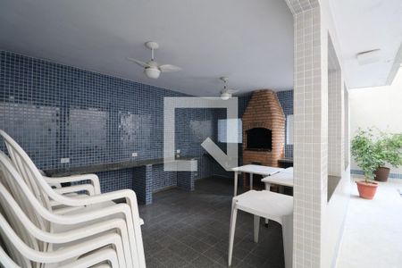 Área comum - Churrasqueira de apartamento para alugar com 3 quartos, 100m² em Barra Funda, Guarujá