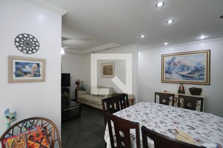 Sala de apartamento para alugar com 3 quartos, 100m² em Barra Funda, Guarujá