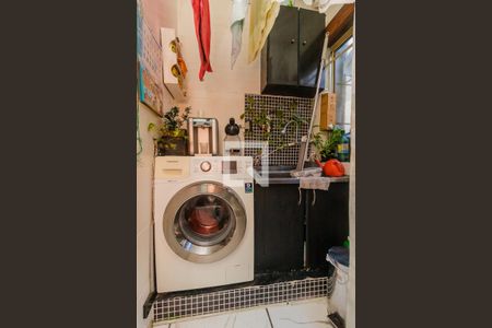 Área de Serviço de apartamento à venda com 3 quartos, 75m² em Menino Deus, Porto Alegre