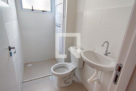 Banheiro Social de apartamento à venda com 2 quartos, 44m² em Vargem Grande, Rio de Janeiro