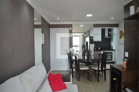 Sala de apartamento à venda com 2 quartos, 59m² em Parque das Nações, Santo André