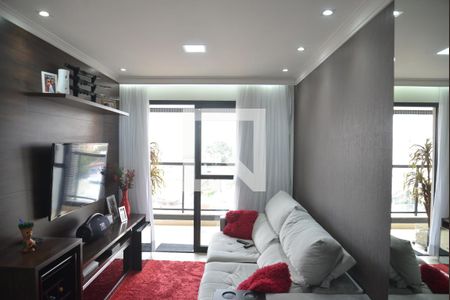 Sala de apartamento à venda com 2 quartos, 59m² em Parque das Nações, Santo André