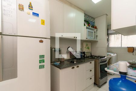 Cozinha de apartamento à venda com 1 quarto, 38m² em Vila Antonieta, São Paulo