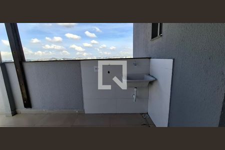 Área de Serviço de apartamento à venda com 2 quartos, 90m² em Vila Curuçá, Santo André