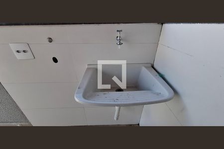 Área de Serviço de apartamento à venda com 2 quartos, 90m² em Vila Curuçá, Santo André