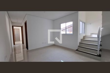Sala de apartamento à venda com 2 quartos, 90m² em Vila Curuçá, Santo André