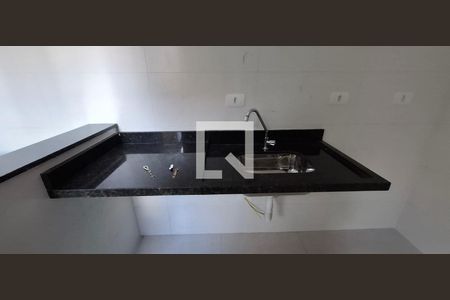 Cozinha de apartamento à venda com 2 quartos, 46m² em Vila Curuçá, Santo André