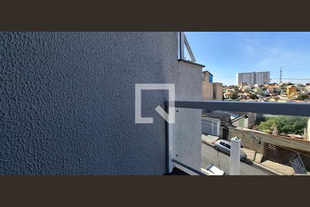 Varanda da Suíte de apartamento à venda com 2 quartos, 46m² em Vila Curuçá, Santo André