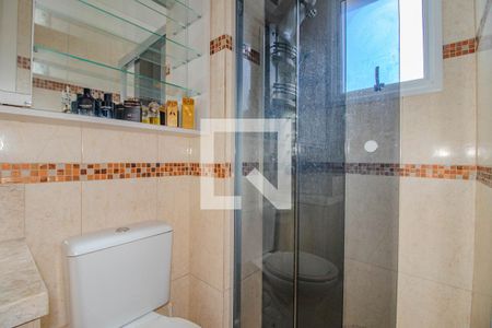 Banheiro da Suíte de apartamento à venda com 2 quartos, 57m² em Morro Santana,  Porto Alegre
