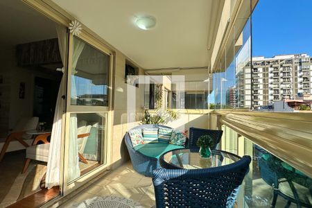 Varanda de apartamento à venda com 3 quartos, 105m² em Jardim Botânico, Rio de Janeiro