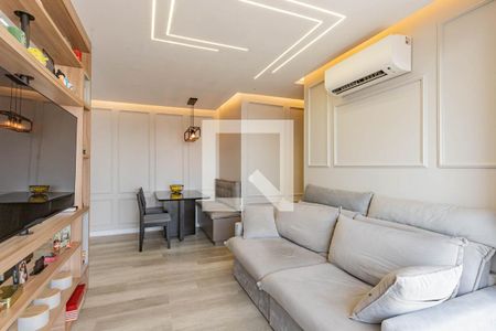 Sala de apartamento à venda com 2 quartos, 55m² em Vila Dom Pedro I, São Paulo