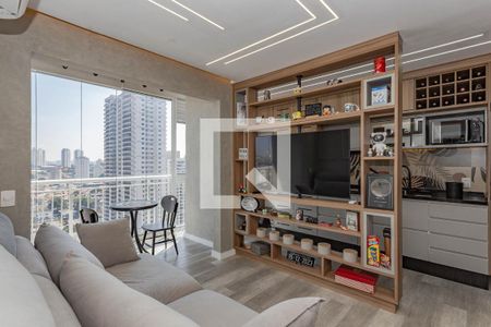 Sala de apartamento à venda com 2 quartos, 55m² em Vila Dom Pedro I, São Paulo