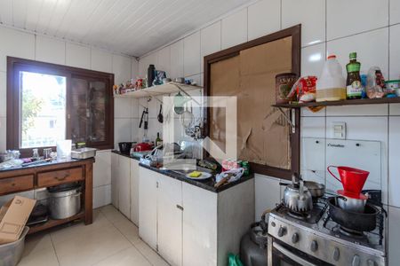 Cozinha de casa à venda com 1 quarto, 48m² em Espírito Santo, Porto Alegre
