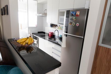 Cozinha de apartamento à venda com 2 quartos, 53m² em Jardim Imperador, Guarulhos