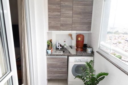 Sacada de apartamento à venda com 2 quartos, 53m² em Jardim Imperador, Guarulhos