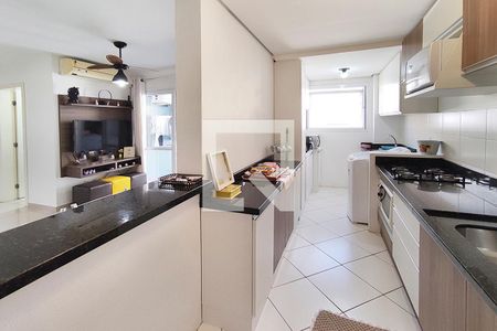 Cozinha e Área de Serviço de apartamento à venda com 2 quartos, 60m² em Scharlau, São Leopoldo
