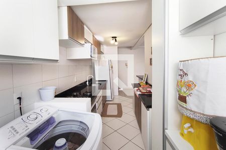 Cozinha e Área de Serviço de apartamento à venda com 2 quartos, 60m² em Scharlau, São Leopoldo