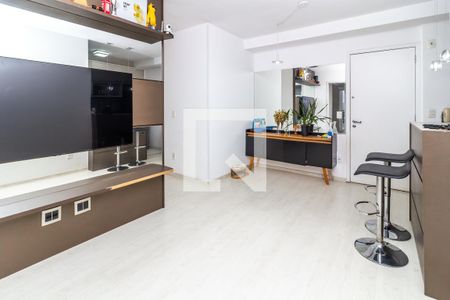 Sala de apartamento à venda com 2 quartos, 66m² em Várzea da Barra Funda, São Paulo