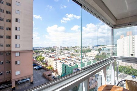 Varanda da Sala de apartamento à venda com 2 quartos, 54m² em Centro, Diadema