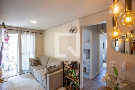 Sala de apartamento à venda com 2 quartos, 54m² em Centro, Diadema